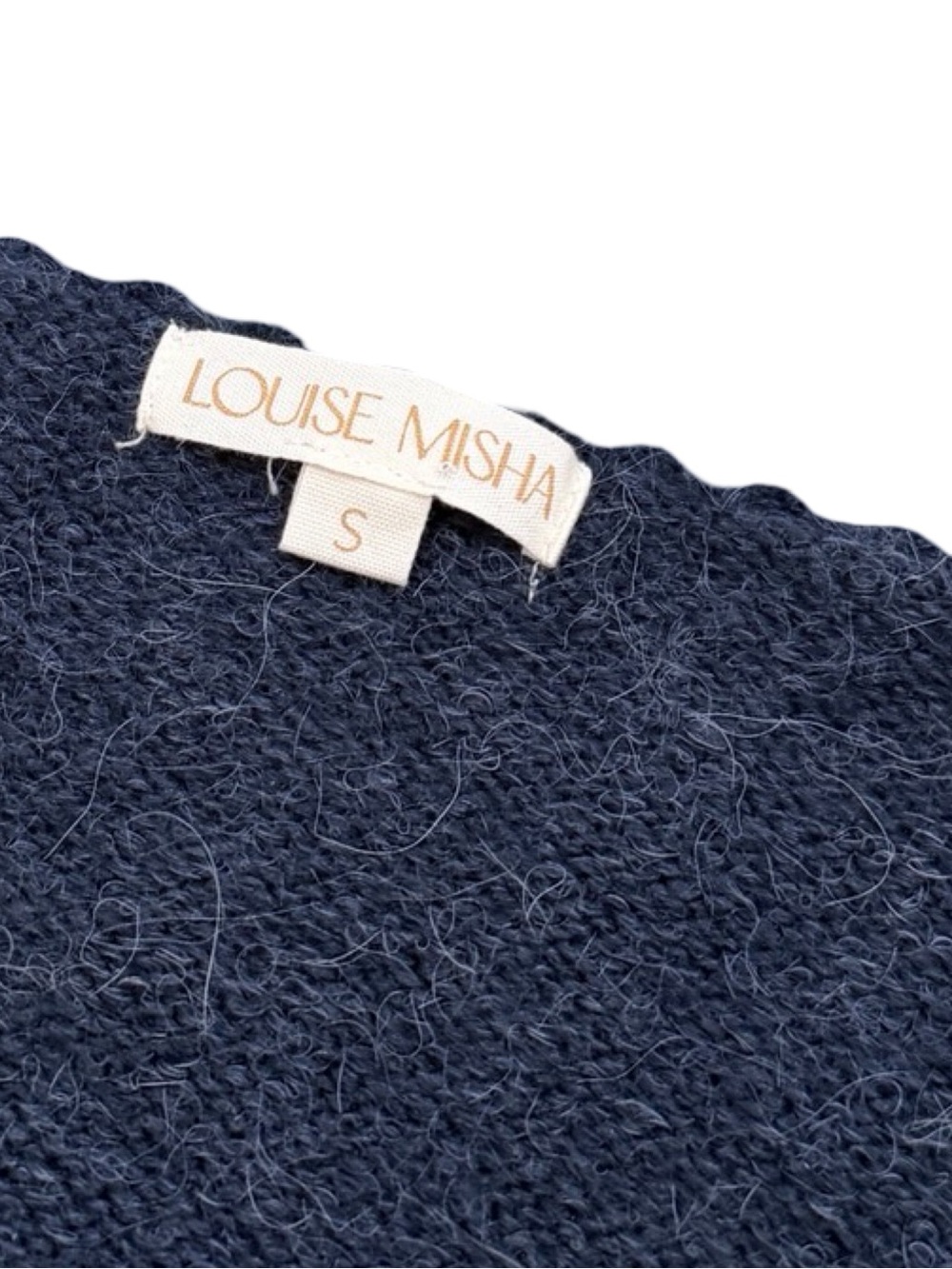Louise Misha Luna Embroidered Mohair & Merino Wool Cardigan - Picture 9 of 10